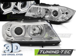 BMW E90/E91 03.05-08.08 3D U-TYPE CHROME Tuning-Tec Fényszóró (LPBMI3)