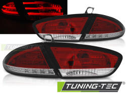 Seat LEON 03.09-13 RED WHITE LED Tuning-Tec Hátsó Lámpa (LDSE26)