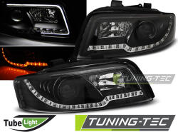 AUDI A4 10.00-10.04 LED TUBE LIGHTS BLACK Tuning-Tec Fényszóró (LPAUC3)