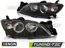 MAZDA 3 03-09 BLACK XENON Tuning-Tec Fényszóró (Halogén) (LPMA14)
