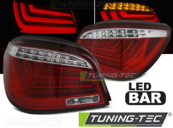 BMW E60 LCI 07-10 RED WHITE LED BAR Tuning-Tec Hátsó Lámpa (LDBMI2)