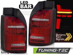  VW T6 20- (gyárilag ízzós) RED WHITE Tuning-Tec Hátsó Lámpa (LDVWS1)