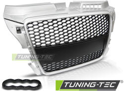  AUDI A3 (8P) RS-TYPE 04.08-07.12 SILVER Tuning-Tec Hűtőrács (GRAU41)