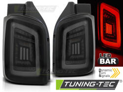 VW T5 04.03-09 / 10-15 SMOKE BLACK WHITE LED Tuning-Tec Hátsó Lámpa (LDVWH5)