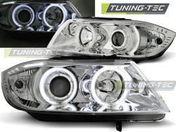  BMW E90/E91 Angel Eyes króm 03.05-08.08 CCFL Tuning-Tec Fényszóró (LPBM61)