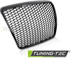 AUDI A6 C6 09-11 FÉNYES FEKETE Tuning-Tec Hűtőrács (GRAU81)