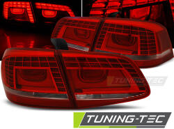 VW PASSAT B7 SEDAN 10.10-10.14 RED WHITE LED Tuning-Tec Hátsó Lámpa (LDVWD5)
