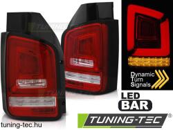 VW T5 10-15 RED WHITE FULL LED Tuning-Tec Hátsó Lámpa (LDVWL6)
