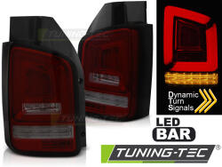 VW T5 04.03-09 RED SMOKE FULL LED Tuning-Tec Hátsó Lámpa (LDVWL2)