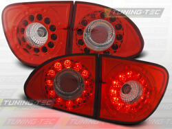 Seat LEON 04.99-08.04 RED WHITE LED Tuning-Tec Hátsó Lámpa (LDSE06)