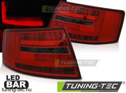  AUDI A6 C6 SEDAN 04.04-08 RED WHITE LED BAR 7-PIN Tuning-Tec Hátsó Lámpa (LDAUG6)