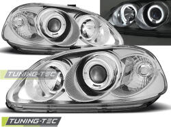 Honda CIVIC Angel Eyes króm 03.99-02.01 Tuning-Tec Fényszóró (LPHO06)