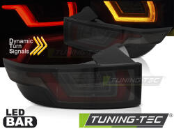  LAND ROVER RANGE ROVER EVOQUE 11- RED SMOKE BLACK LED Tuning-Tec Hátsó Lámpa (LDLR13)