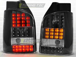  VW T5 04.03-09 BLACK LED Tuning-Tec Hátsó Lámpa (LDVW42)