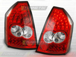 CHRYSLER 300C 05-10 RED WHITE LED Tuning-Tec Hátsó Lámpa (LDCH02)