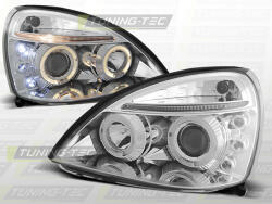 RENAULT CLIO II 06.01-09.05 ANGEL EYES CHROME Tuning-Tec Fényszóró (LPRE13)