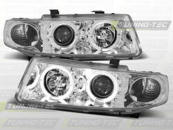 Seat LEON / TOLEDO 04.99-08.04 ANGEL EYES CHROME Tuning-Tec Fényszóró (LPSE01)
