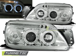  FORD FIESTA MK5 Angel Eyes króm 09.99-04.02 Tuning-Tec Fényszóró (LPFO26)