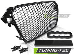  AUDI A4 (B8) RS-TYPE 11.11-15 FÉNYES FEKETE Tuning-Tec Hűtőrács (GRAU42)