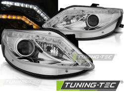 Seat IBIZA 6J 06.08-12 DAYLIGHT LED IRÁNYJELZŐS CHROME Tuning-Tec Fényszóró (LPSE33)