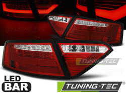  AUDI A5 07-06.11 COUPE RED WHITE LED BAR Tuning-Tec Hátsó Lámpa (LDAUE2)