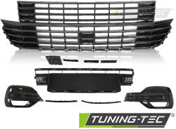 VW T6.1 20- FÉNYES FEKETE Tuning-Tec Hűtőrács (GRVW33)