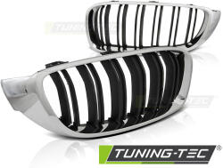  BMW F32, F33, F36 13- M4 LOOK CHROME BLACK Tuning-Tec Hűtőrács (GRBM87)