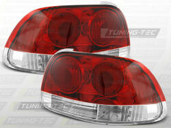 Honda CRX DEL SOL 03.92-97 RED WHITE Tuning-Tec Hátsó Lámpa (LTHO18)