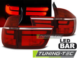  BMW X5 E70 03.07-05.10 RED WHITE LED Tuning-Tec Hátsó Lámpa (LDBME2)