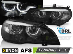 BMW X5 E70 07-10 AE DRL LED BLACK AFS HID Tuning-Tec Fényszóró (LPBMK0)