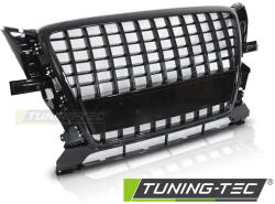  AUDI Q5 08-09.12 FÉNYES FEKETE Tuning-Tec Hűtőrács (GRAU84)