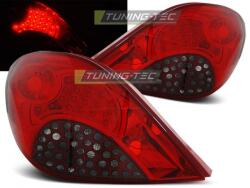 PEUGEOT PEUGEOT 207 3D/5D 05.06-06.09 RED SMOKE LED Tuning-Tec Hátsó Lámpa (LDPE18)