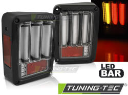Jeep WRANGLER JK 07-18 LED BAR BLACK Tuning-Tec Hátsó Lámpa (LDCH20)