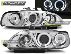 Honda CIVIC Angel Eyes 09.91-08.95 2D/3D CHROME Tuning-Tec Fényszóró (LPHO01)