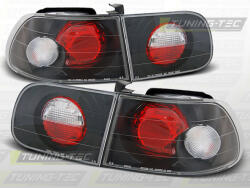 Honda CIVIC 09.91-08.95 3D BLACK Tuning-Tec Hátsó Lámpa (LTHO10)
