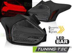 FORD FOCUS 3 15-18 HATCHBACK SMOKE SEQ LED Tuning-Tec Hátsó Lámpa (LDFO66)