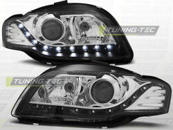 AUDI A4 B7 11.04-03.08 FEKETE DAYLIGHT Tuning-Tec Fényszóró (LPAU66)