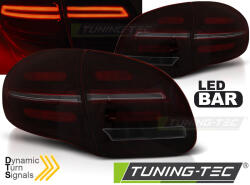PORSCHE CAYENNE 10-15 BLACK RED SMOKE LED Tuning-Tec Hátsó Lámpa () (LDPO34)