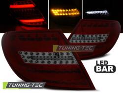 MERCEDES C-KLASA W204 SEDAN 07-10 RED SMOKE LED BAR Tuning-Tec Hátsó Lámpa (LDME72)