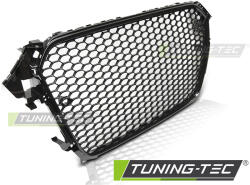  AUDI A4 B8 RS-TYPE 11.11-15 FÉNYES FEKETE KERETŰ PDC Tuning-Tec Hűtőrács (GRAU72)