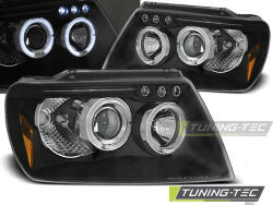 Jeep GRAND CHEROKEE Angel Eyes BLACK 99-05.05 Tuning-Tec Fényszóró (LPCH04)