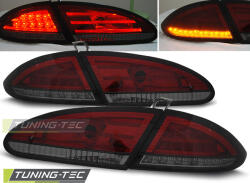 Seat LEON 06.05-09 RED SMOKE LED Tuning-Tec Hátsó Lámpa (LDSE12)