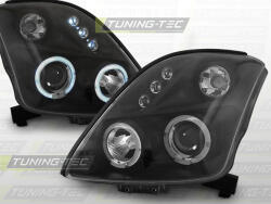 SUZUKI SWIFT 05.05-10 ANGEL EYES BLACK Tuning-Tec Fényszóró (LPSI02)