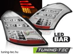 SUZUKI SWIFT IV 10- CHROME LED BAR Tuning-Tec Hátsó Lámpa (LDSI04)