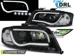 AUDI A6 05.97-05.01 TUBE LIGHTS TRU DRL BLACK Tuning-Tec Fényszóró (LPAUB7)