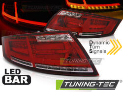 AUDI TT 04.06-02.14 RED WHITE LED BAR Tuning-Tec Hátsó Lámpa (LDAUD1)