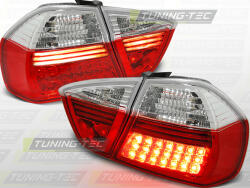  BMW E90 03.05-08.08 RED WHITE LED Tuning-Tec Hátsó Lámpa (LDBM26)