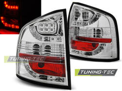 Skoda OCTAVIA II KOMBI 03.04- CHROME LED Tuning-Tec Hátsó Lámpa (LDSK01)