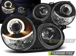 VW POLO 9N 11.01-04.05 ANGEL EYES BLACK Tuning-Tec Fényszóró (LPVW59)
