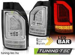  VW T6 2015- CHROME SEQ LED BAR OEM BULB Tuning-Tec Hátsó Lámpa (LDVWJ6)